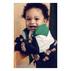 Mini Rodini - E.T. Baseball Jacket | Green