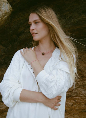 Anni Lu - Pink Mood Necklace | Hibiscus