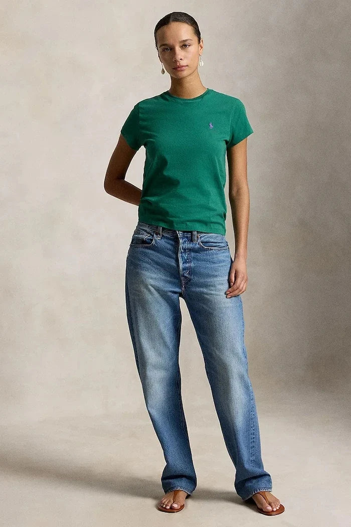 Polo Ralph Lauren pamuklu kadın tişörtü