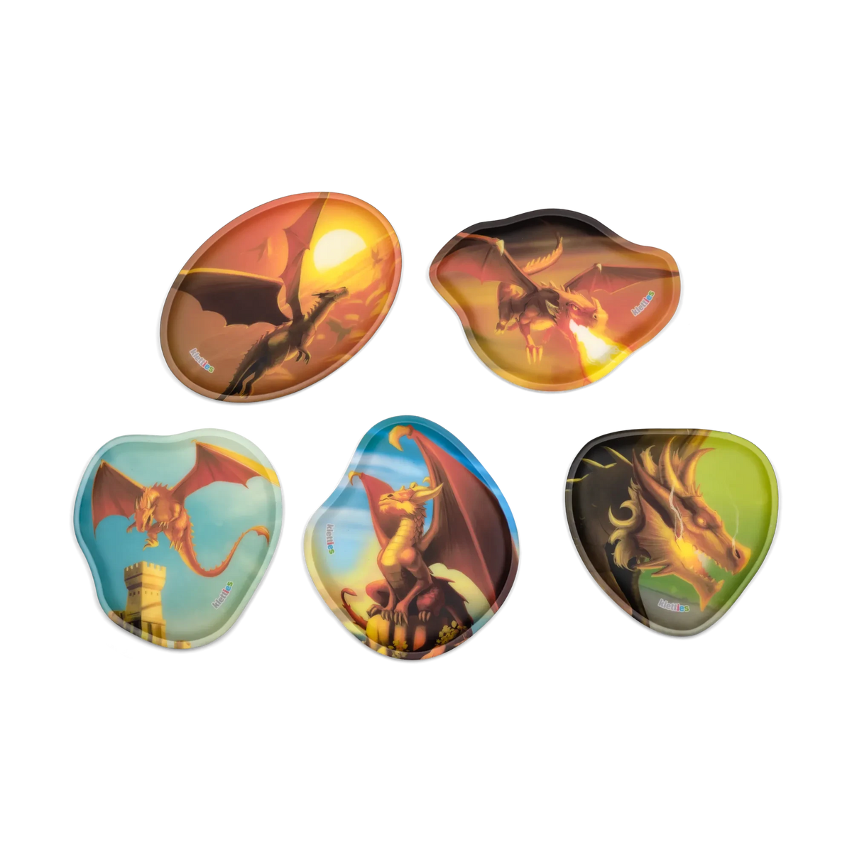 Ergobag - Contour Klettie Süsü Süsleri-set Dragon Adventure