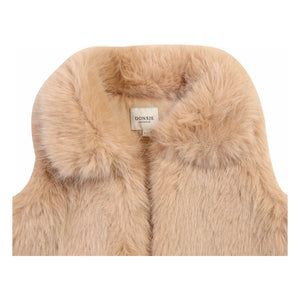 Donsje - Roswita Fur Vest | Peach