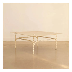 Honoré - Torsade Coffee Table | Ecru