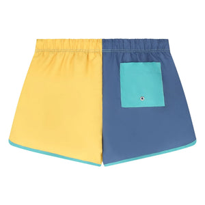 Cos I Said So - Colour Blocked Swim Shorts | Blue
