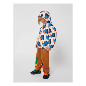 Bobo Choses - Reversible Recycled Fiber Waterproof Jacket | White