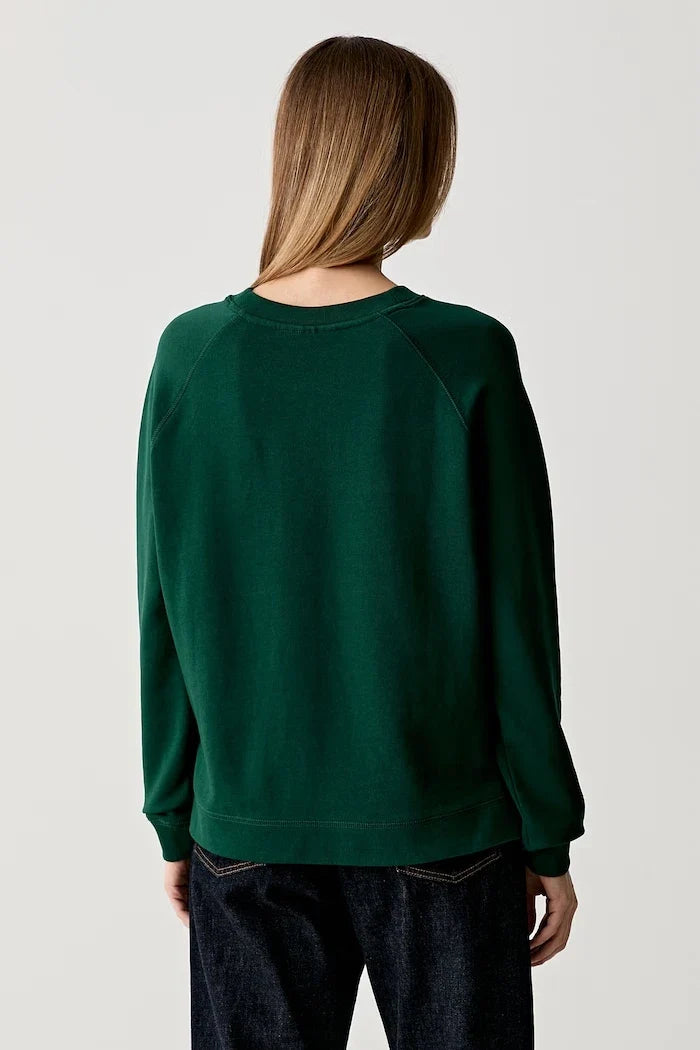Marc O'Polo kadın pamuklu oversize sweatshirt