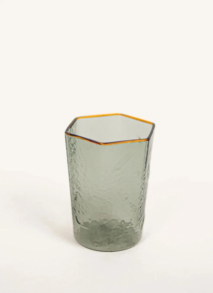 Olsson & Jensen - Nola Glasses - 4-piece Set | Grey