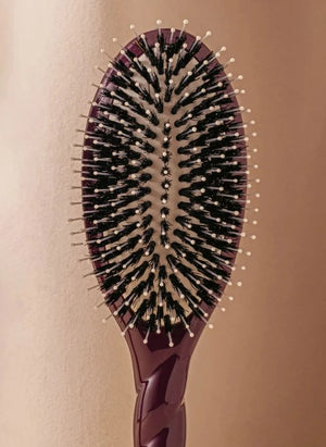 La Bonne Brosse - "The Essential Softness" Hair Brush No. 03 - Sensitive Scalp | Eggplant