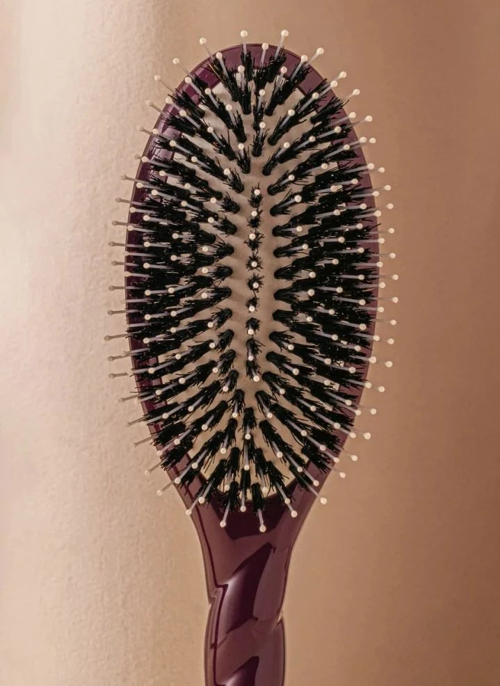 La Bonne Brosse - "The Essential Softness" Hair Brush No. 03 - Sensitive Scalp | Eggplant