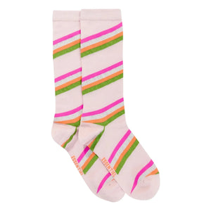 Essentiel Antwerp - Joyz Striped Socks | Pink
