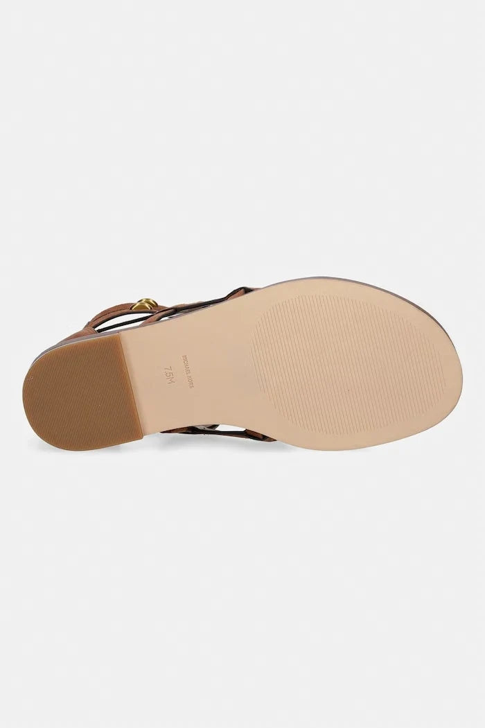 MICHAEL Michael Kors kadın deri kayışlı sandalet Noa Flat Sandal