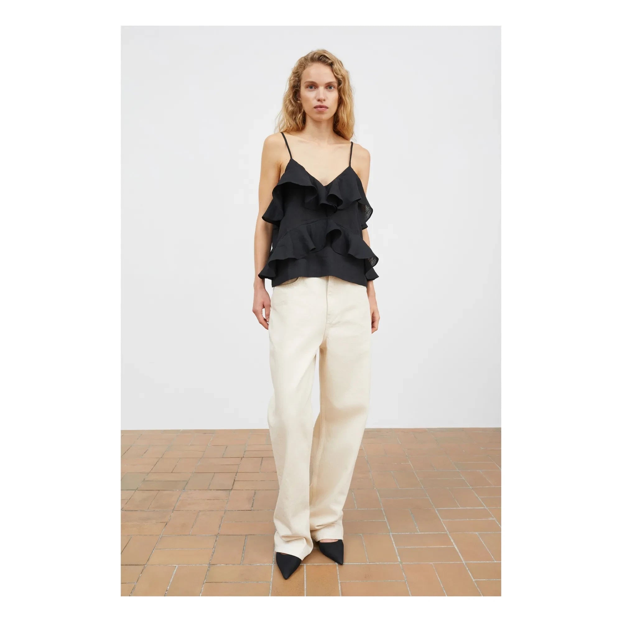 Skall Studio - Top Benedicte Lin | Siyah