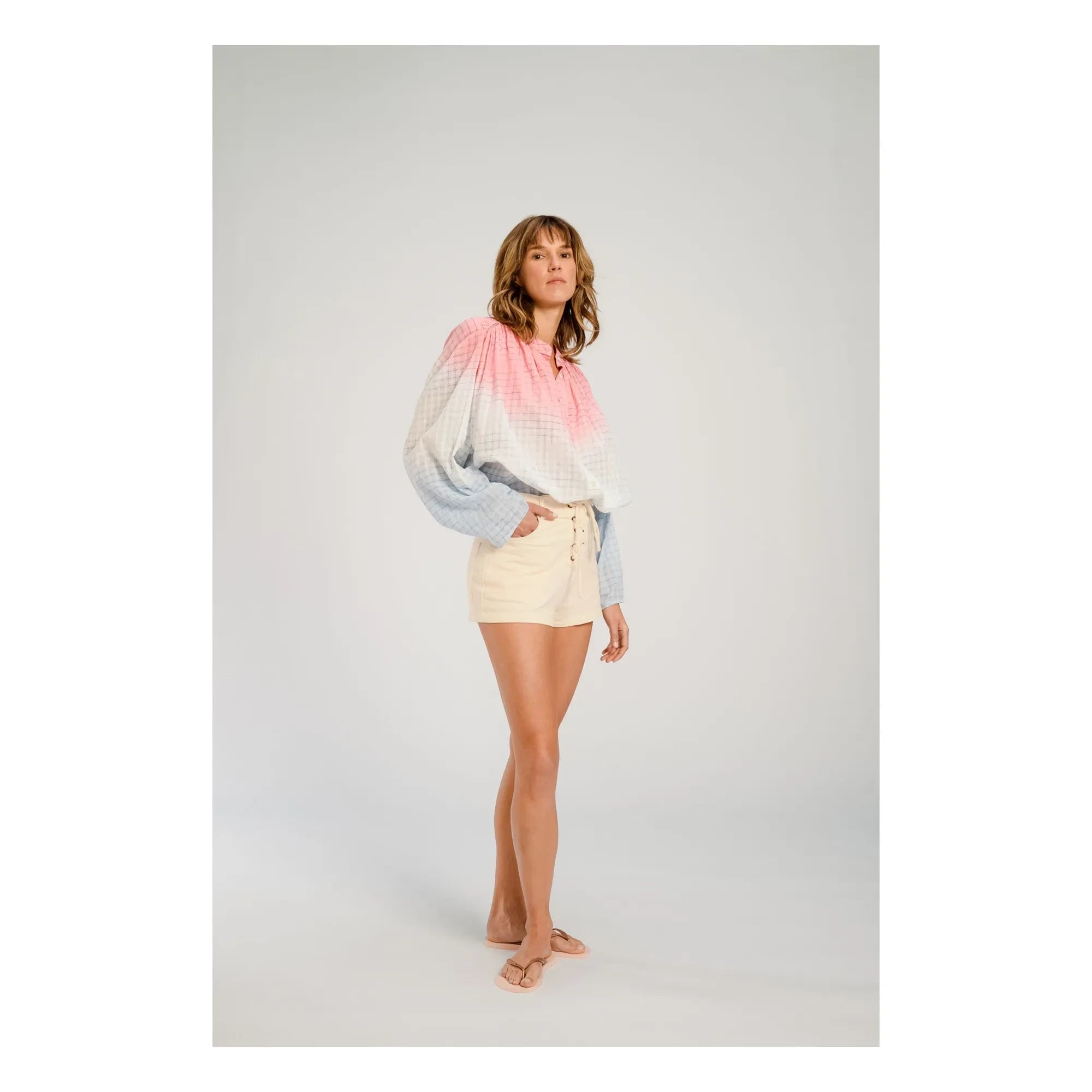 Virginie de Vinster - Himi blouse | Red
