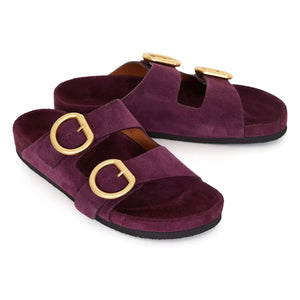 Rivecour - Mules No.62 Sweden | Eggplant