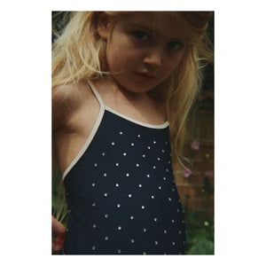 Konges Sløjd - Misty Etoiles Recycled Fiber Swimsuit | Night blue