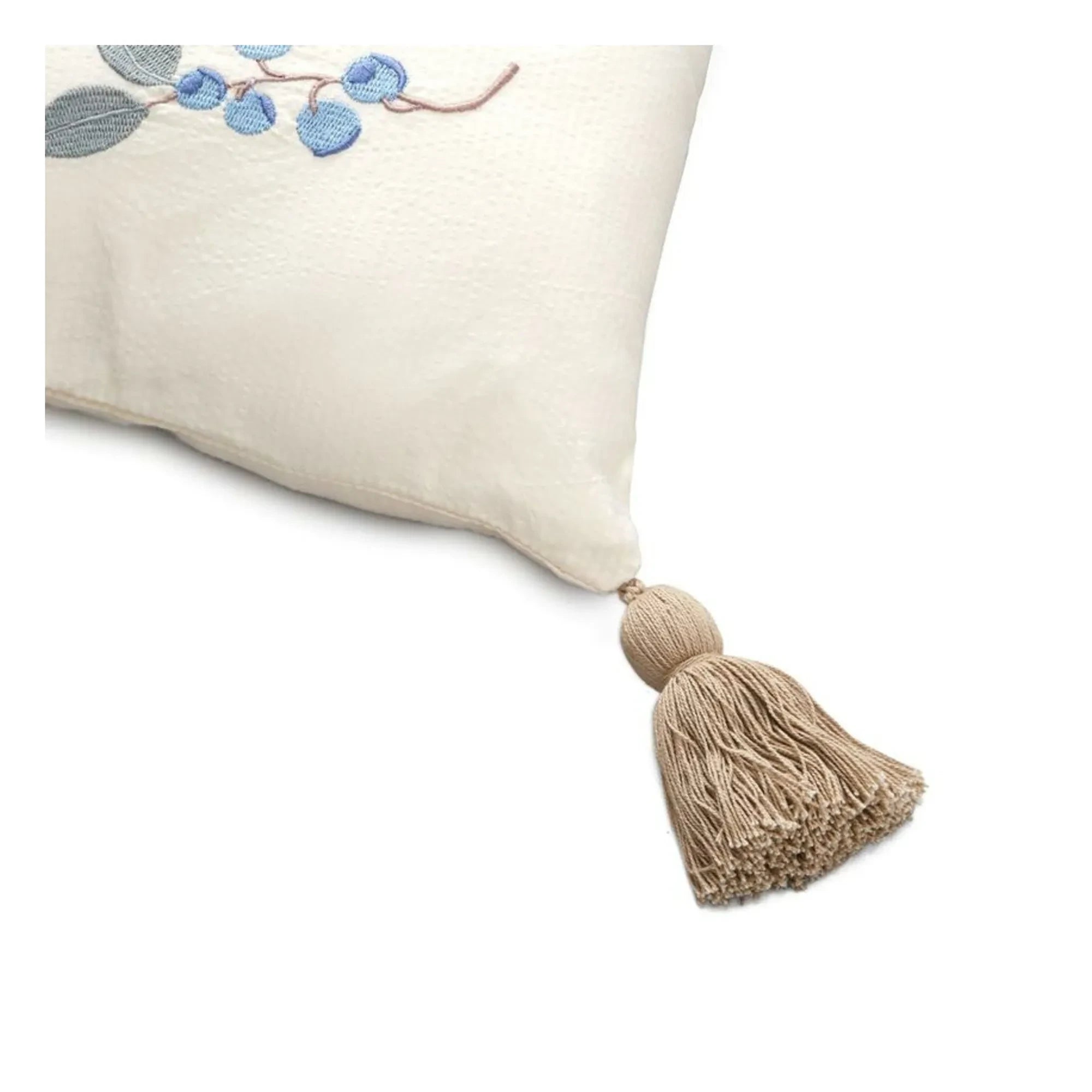 Cam Cam - Blueberry Embroidered Pillow