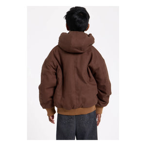 Hundred Pieces - Matt Hooded Jacket | Brown