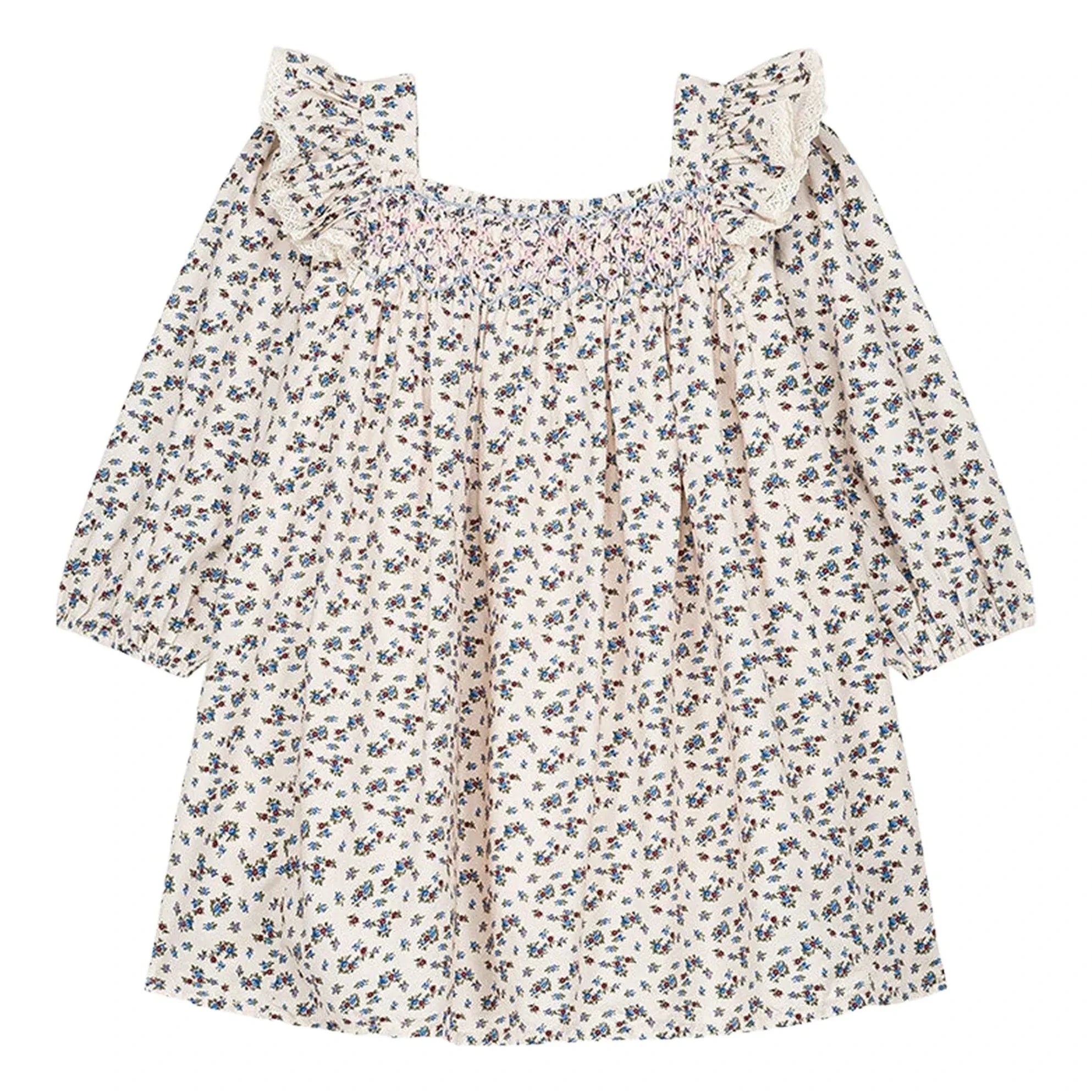 Louise Misha - Martina Organic Cotton Dress | Cream