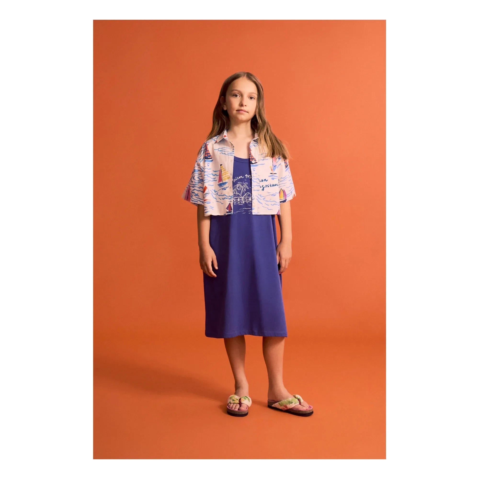 Maison Mangostan - Sails Shirt | White