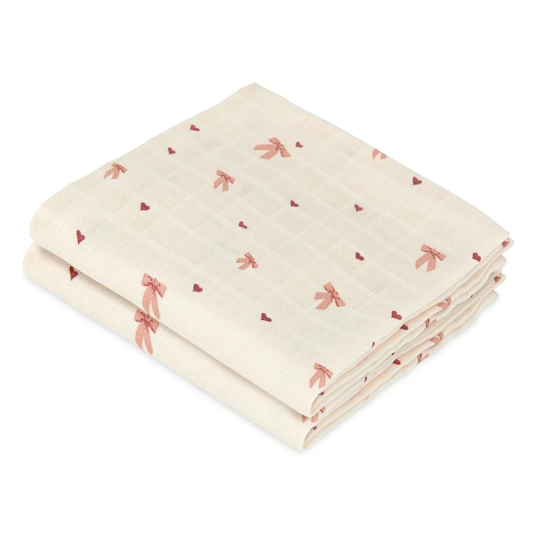 Cam Cam - Polka dot diapers - 2-piece set | Pink