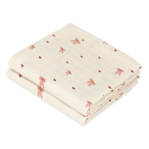 Cam Cam - Polka dot diapers - 2-piece set | Pink