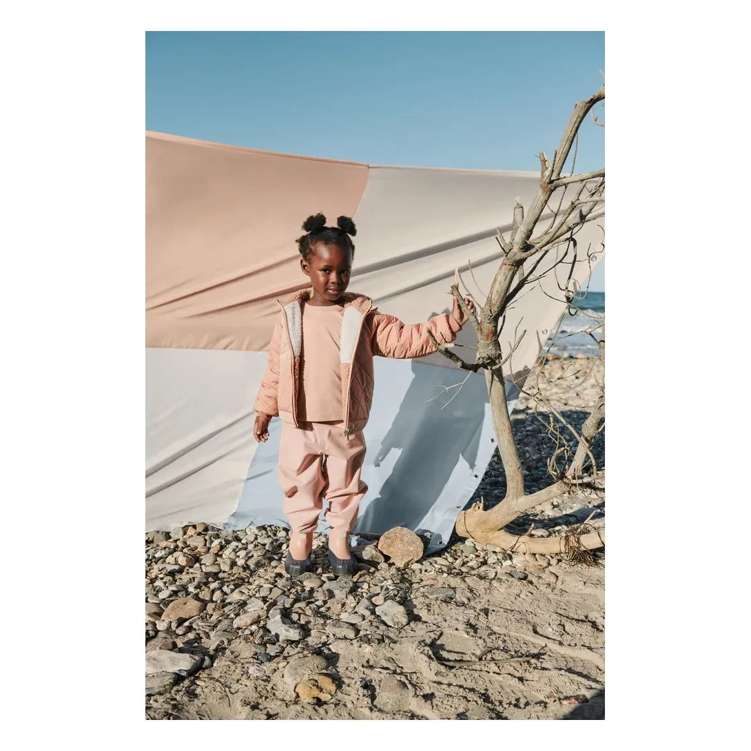 Liewood - Jackson Reversible Sherpa-Style Jacket, Made from Recycled Fibers | Light Pink