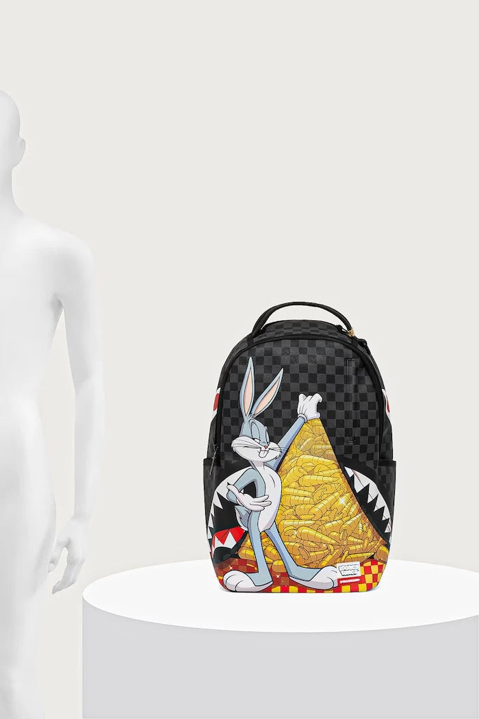 Sprayground - Looney Tunes Carrot Pattern Black Backpack 910B9177NSZ