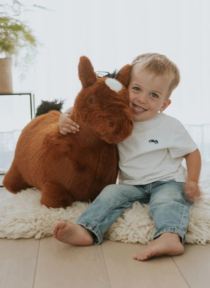 Wild & Soft - Bouncing Horse | Brown