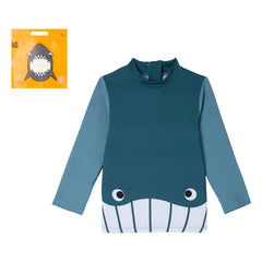 Stella McCartney Kids - Whale UV Protective T-Shirt | Blue
