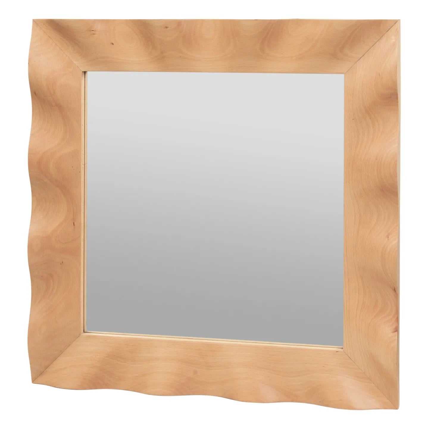 Broste Copenhagen - Wavy Maple Mirror | Maple