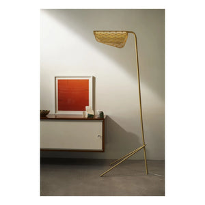 Petite friture - Mediterranea Patinaed Brass Reading Lamp | Gold