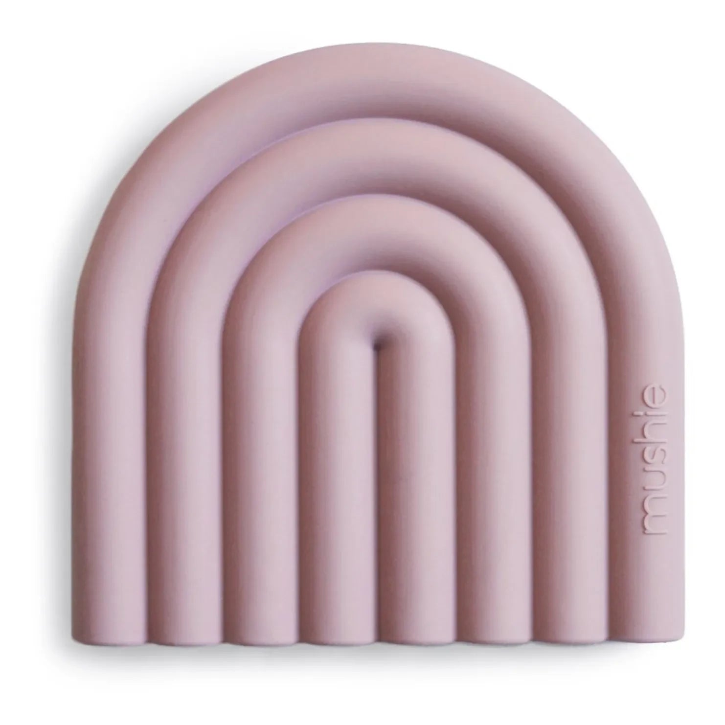 Mushie - Silikon Diş Kaşıma Oyuncağı | Mauve