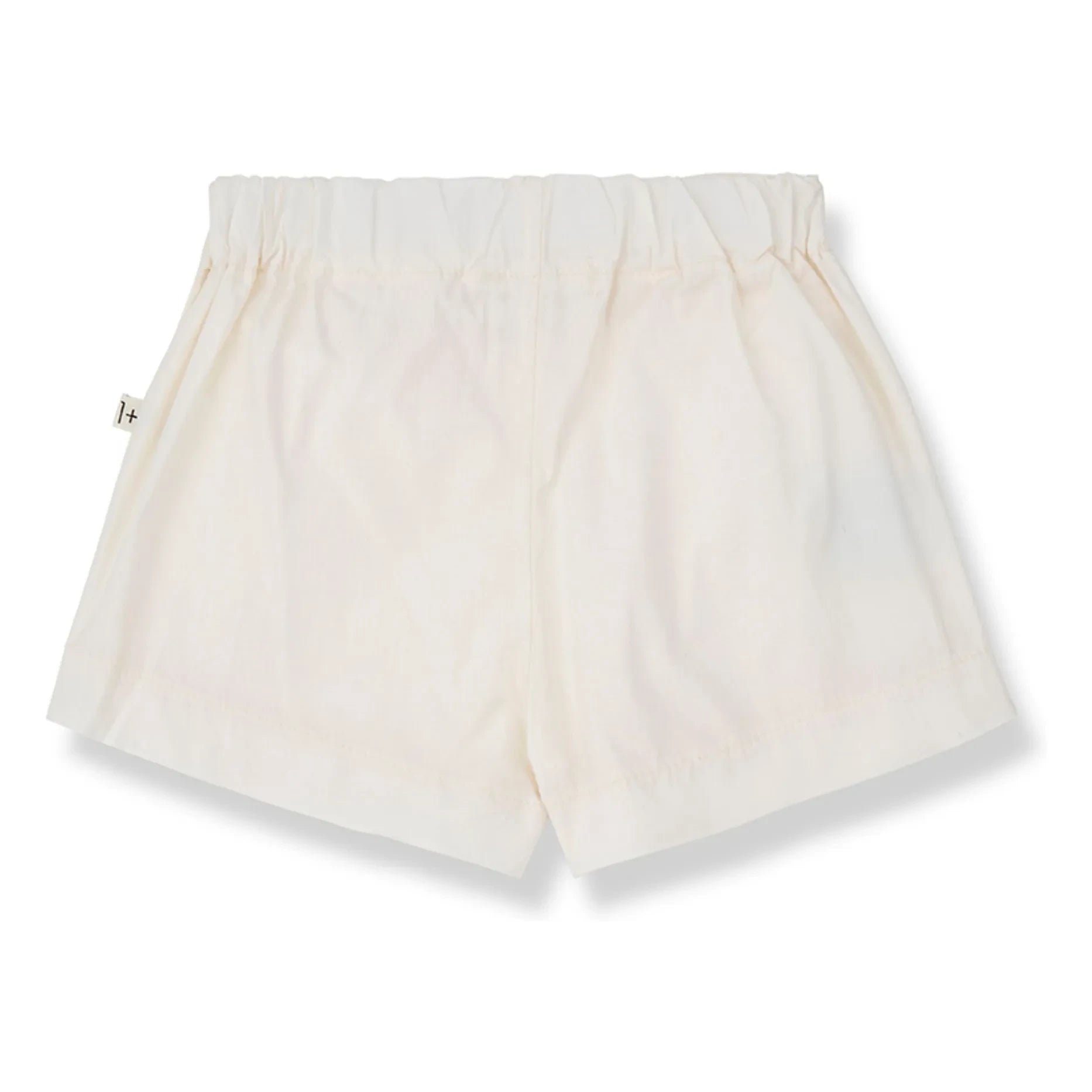 1+ in the family - Short Llonga Poplin | White