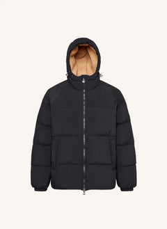 Pyrenex - Retro Sten Nylon Dolgulu Mont | Siyah