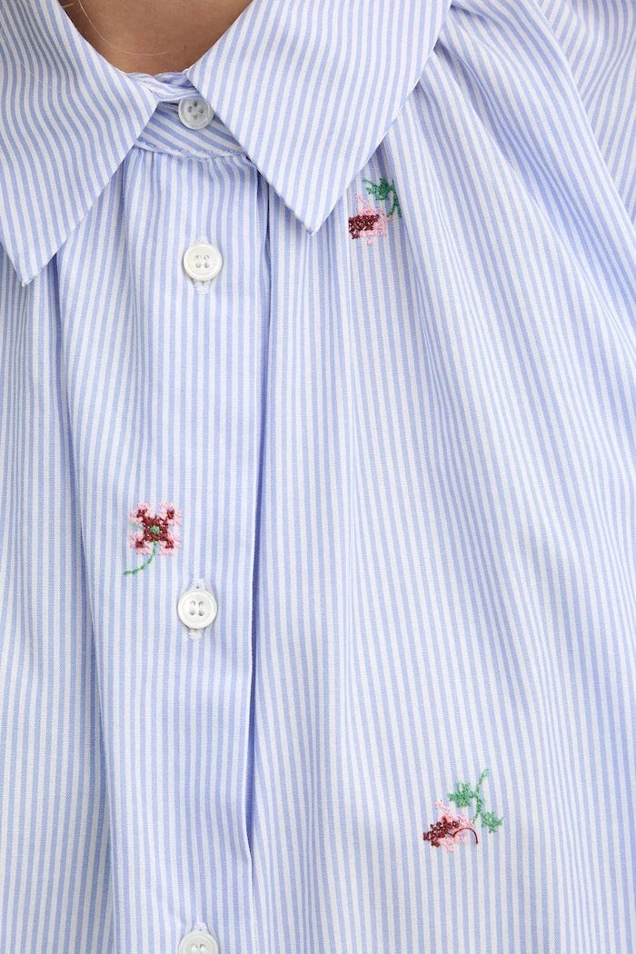 Weekend Max Mara kadın pamuklu gömlek BUTTERFLY