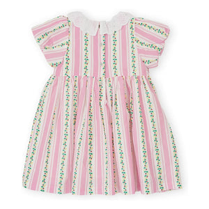 Goldie + Ace - Striped Gathered Dress | Pink