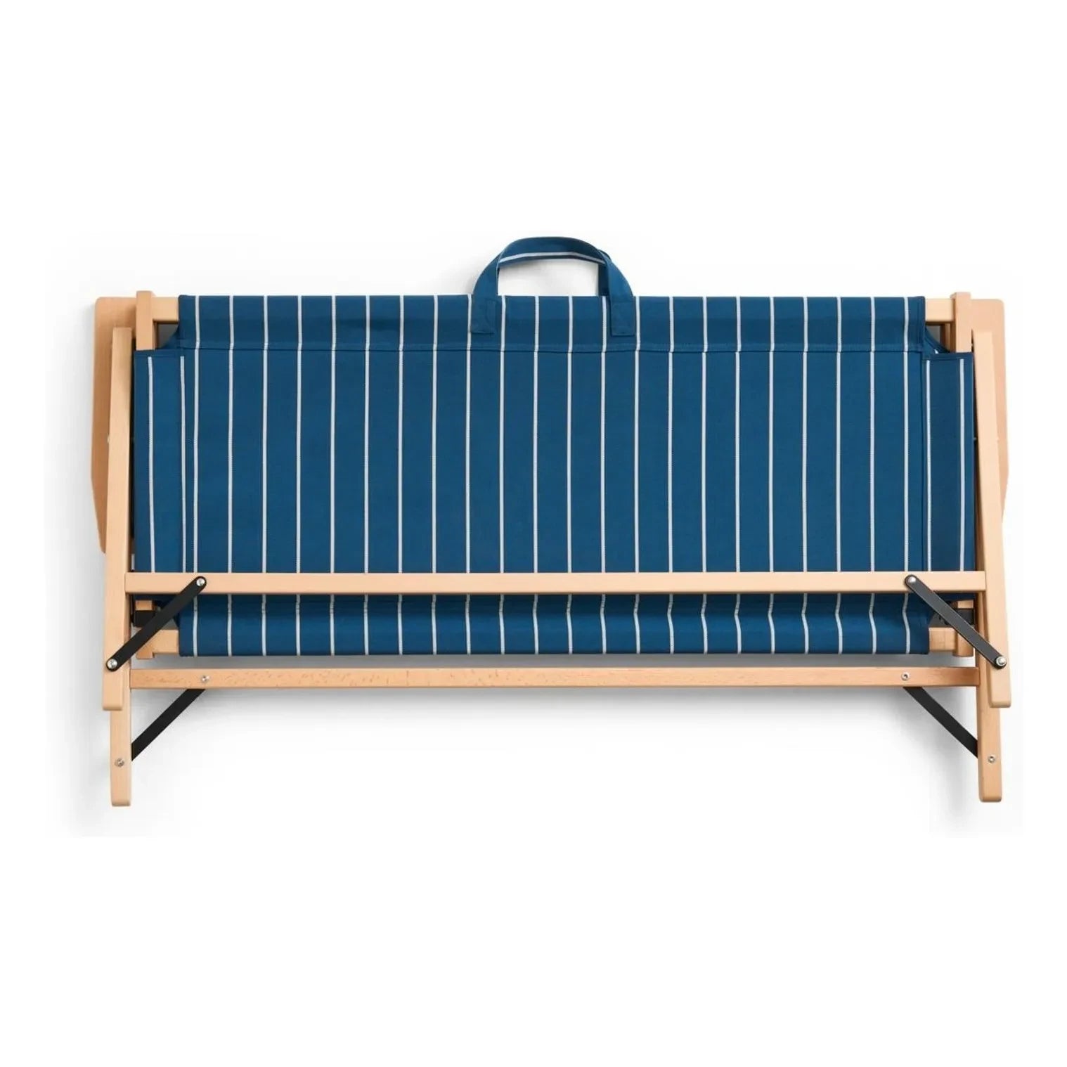 Hay - Outdoor Market foldable bench, Jasper Morrison | Blue