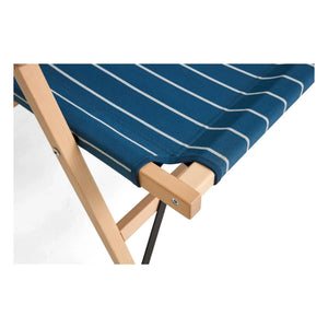 Hay - Outdoor Market foldable bench, Jasper Morrison | Blue