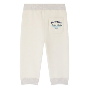 Bonpoint - Bamboo Organic Cotton Joggers | Ecru