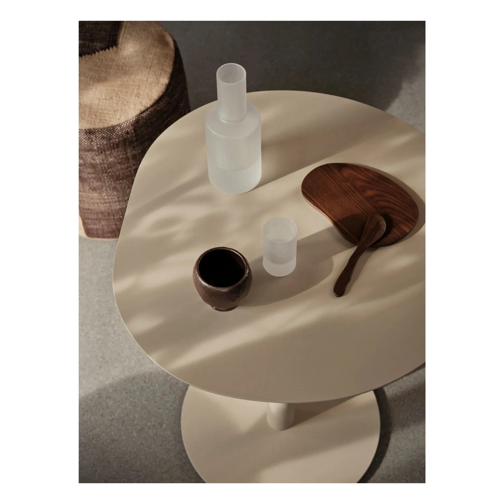 Ferm Living - Ripple dekanter | Beyaz