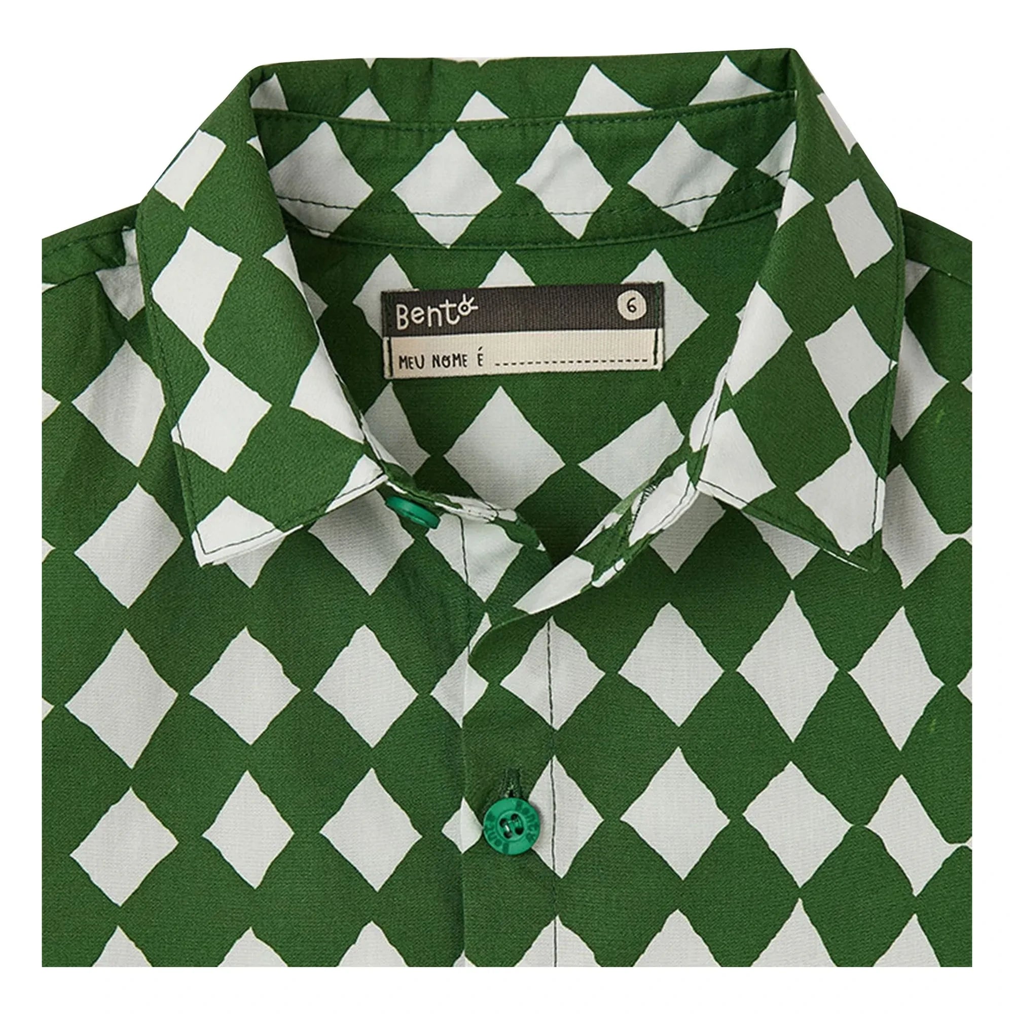Fabula - Damier Shirt | Green