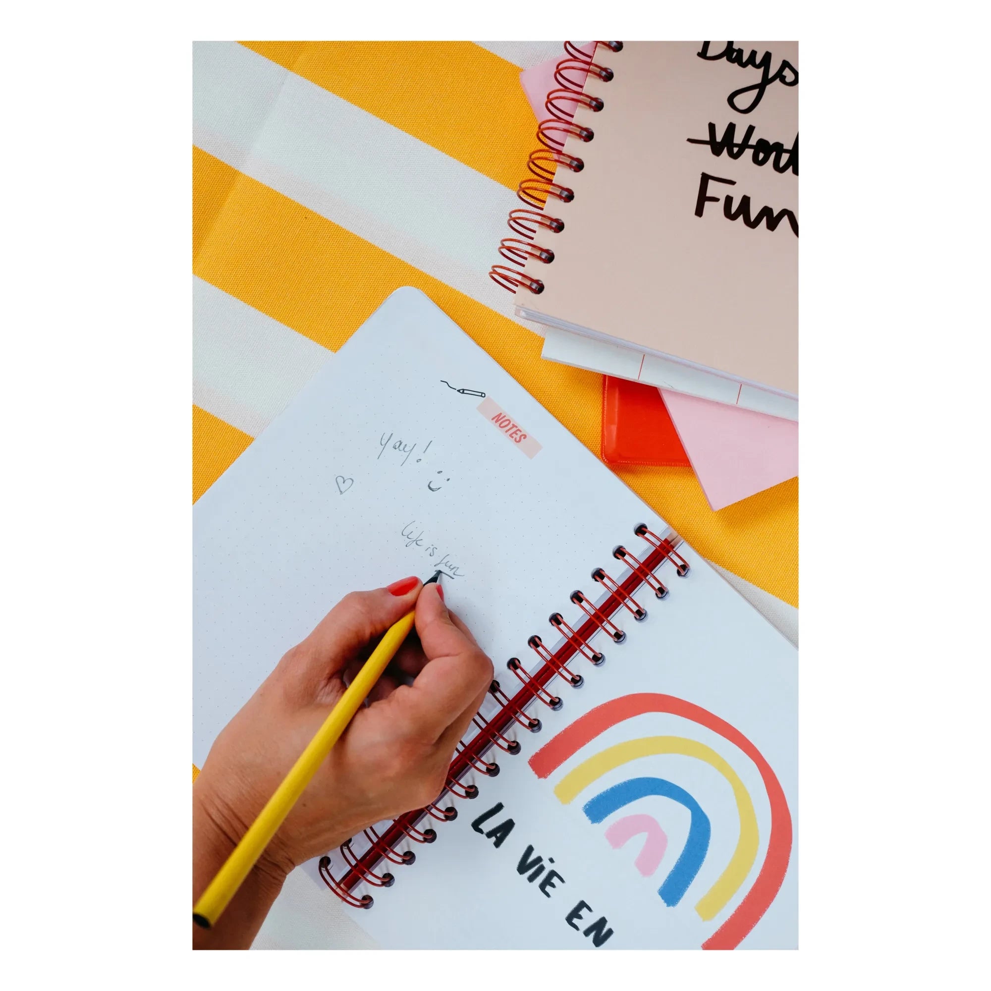 Mathilde Cabanas - 490 Days of Fun Diary - 2021/2022 | Pink