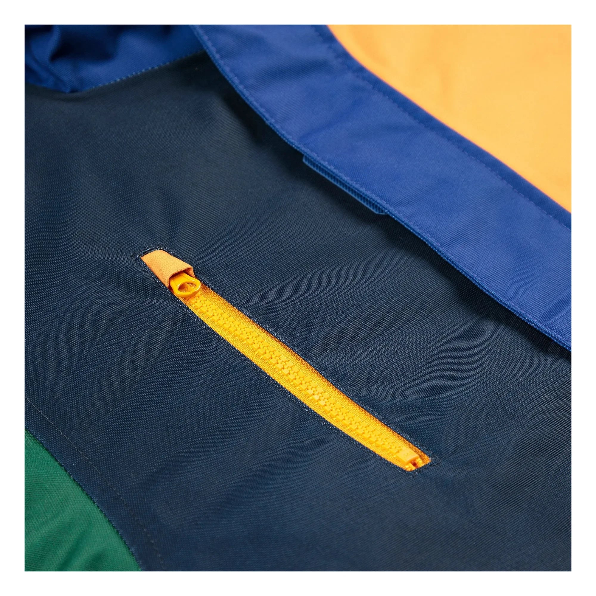 Bobo Choses - Color Block Recycled Fiber Ski Jacket | Blue