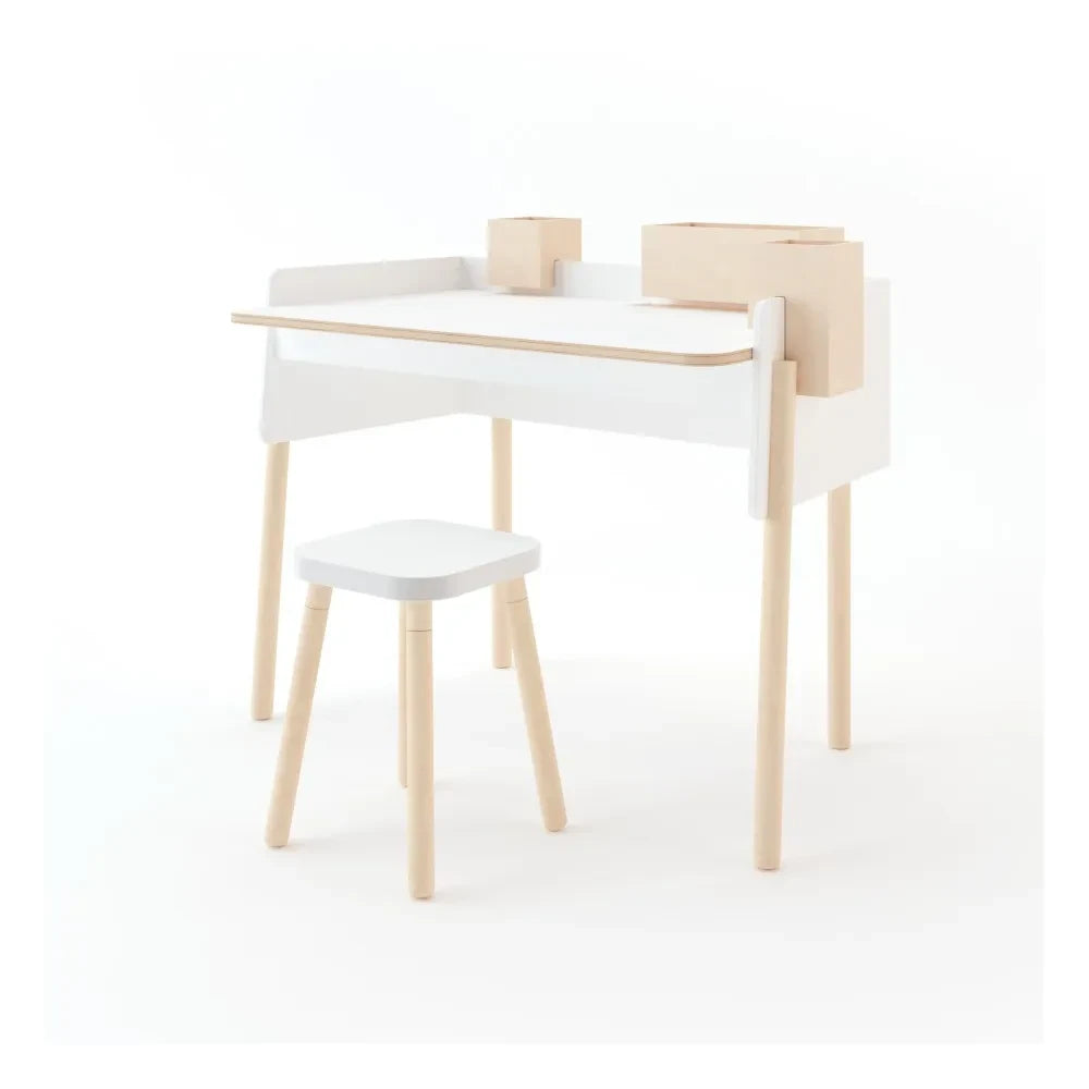 Oeuf NYC - Adjustable Stool | White