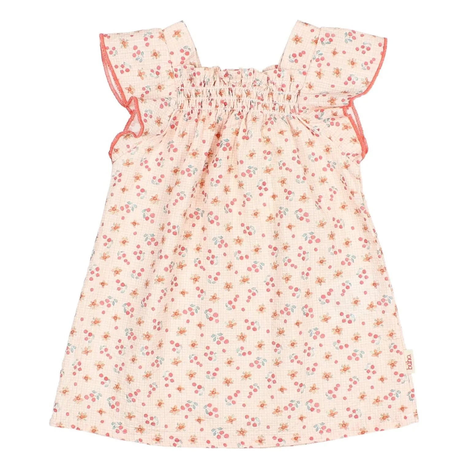 Búho - Crepe-Printed Floral Dress | Peach