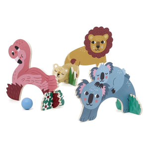 Vilac - Wooden Croquet Little Safari