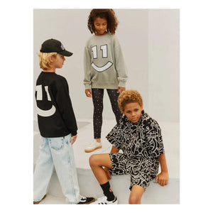 Molo - Avart Doodles Organic Cotton Shorts | Black