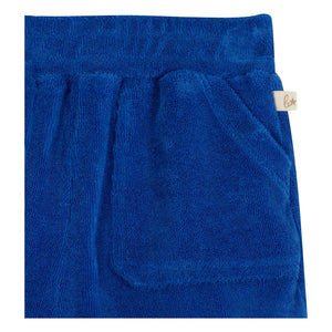Bonton - Nono Baby Towel Shorts | Royal Blue