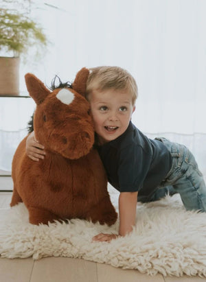 Wild & Soft - Bouncing Horse | Brown