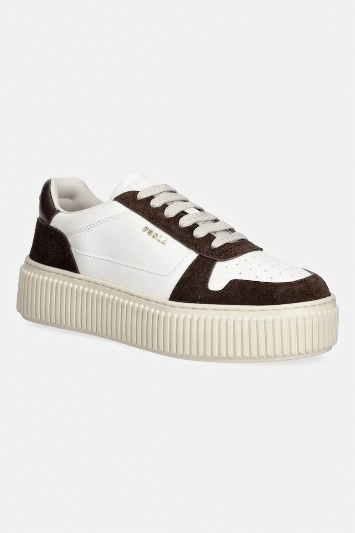 Furla Sky Lace-Up Kadın Deri Spor Ayakkabı