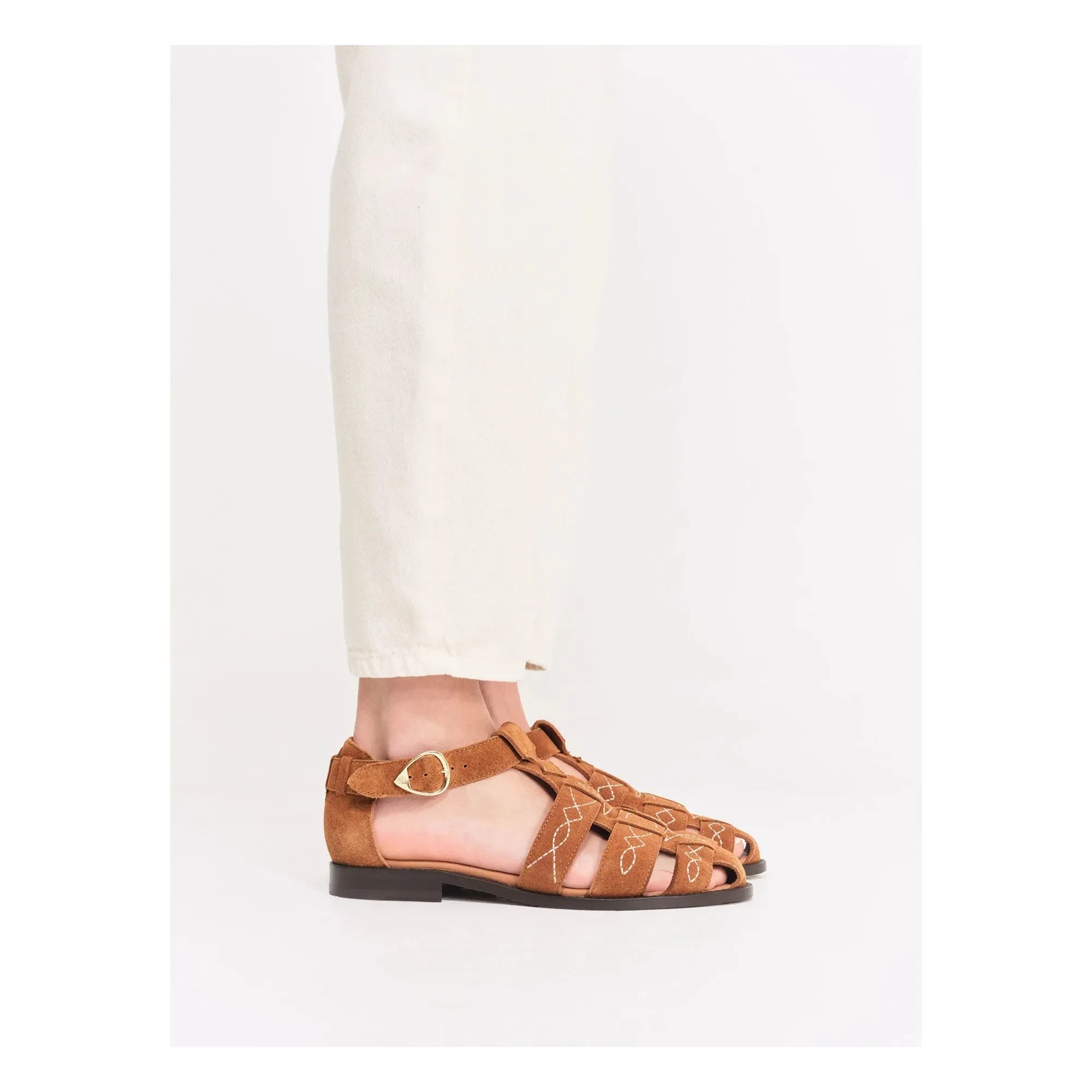 Socque Paris - Fisherman's Ponza Suede | Kamel